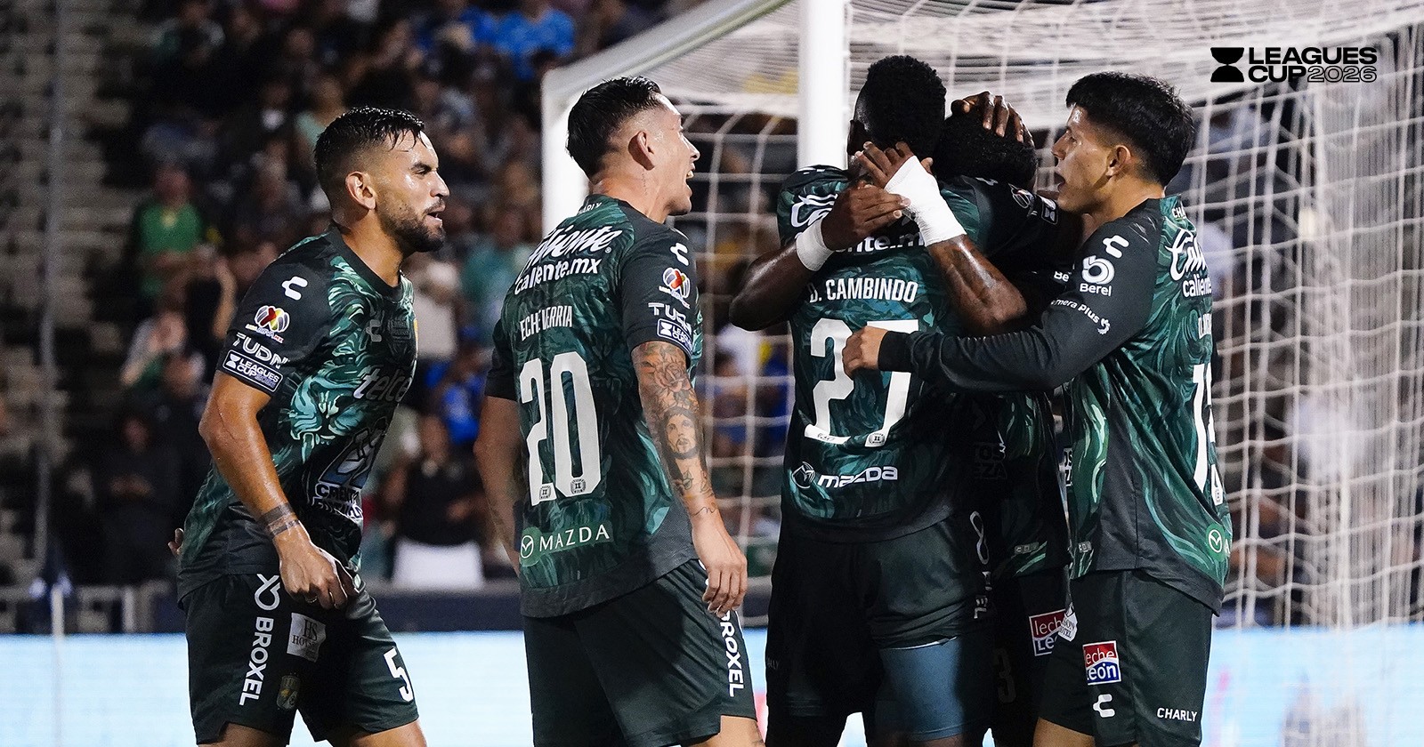 ¡Rugió la fiera!; León golea 3-0 a Real Salt Lake y avanza a semifinales de la Leagues Cup