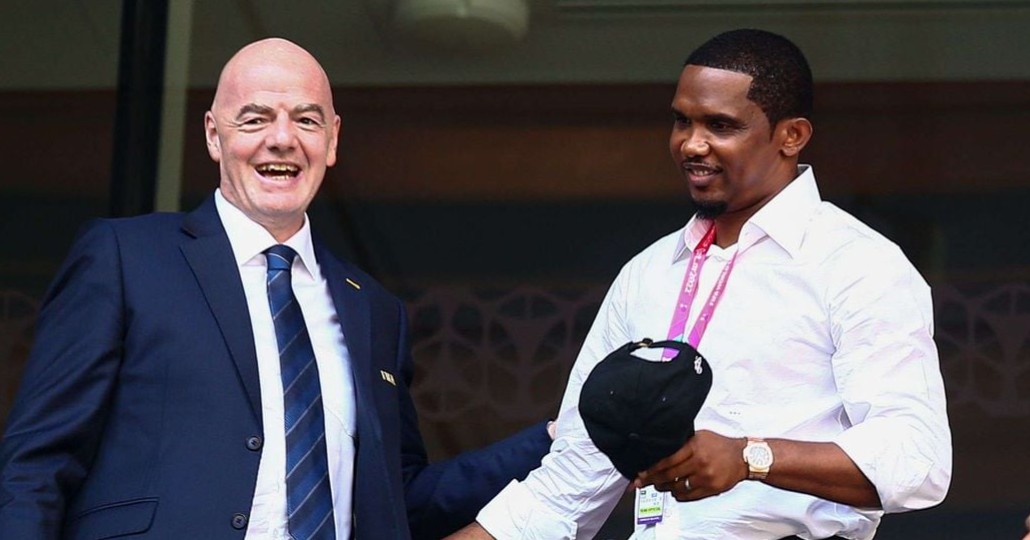 Samuel Eto’o respalda a Gianni Infantino en plena crisis política dentro de la FIFA