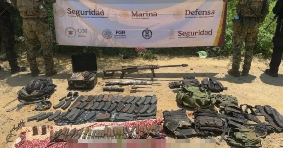 Aseguran armamento y 49 explosivos en Concordia