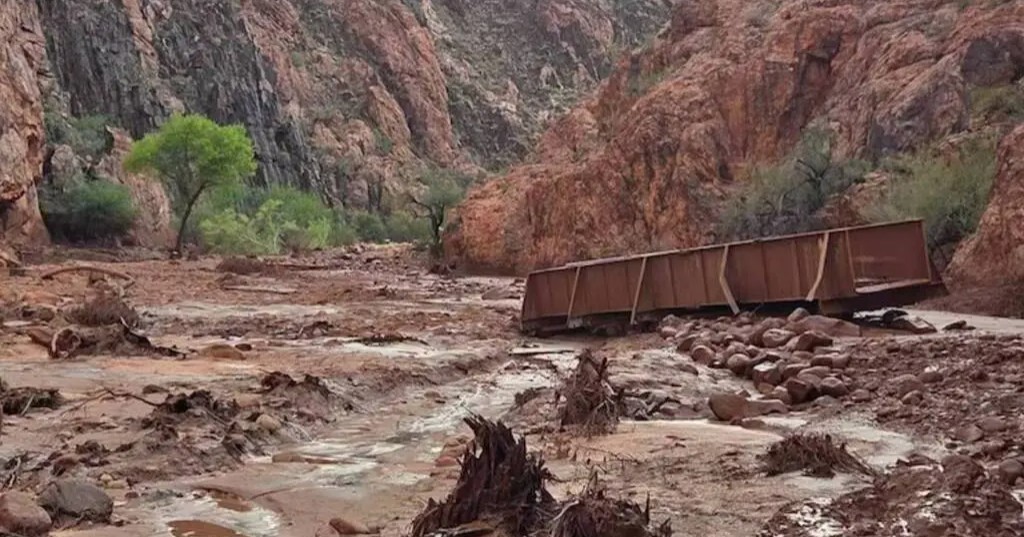 Inundación en el Gran Cañón deja más de 20 desaparecidos