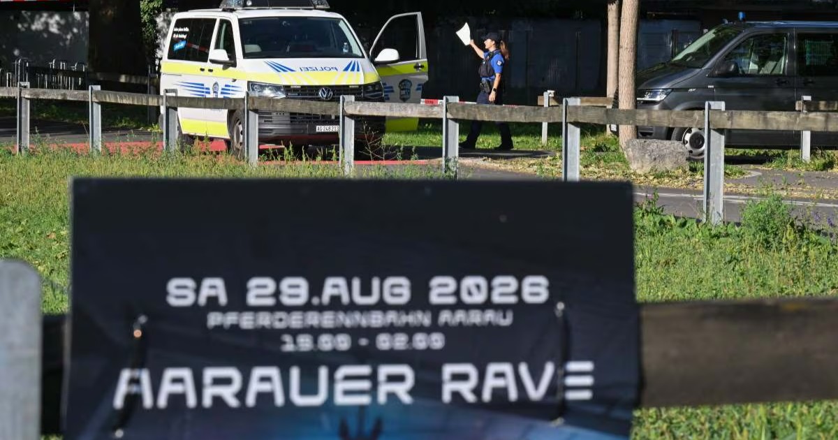 Detienen a sospechoso de tiroteo en rave en Suiza