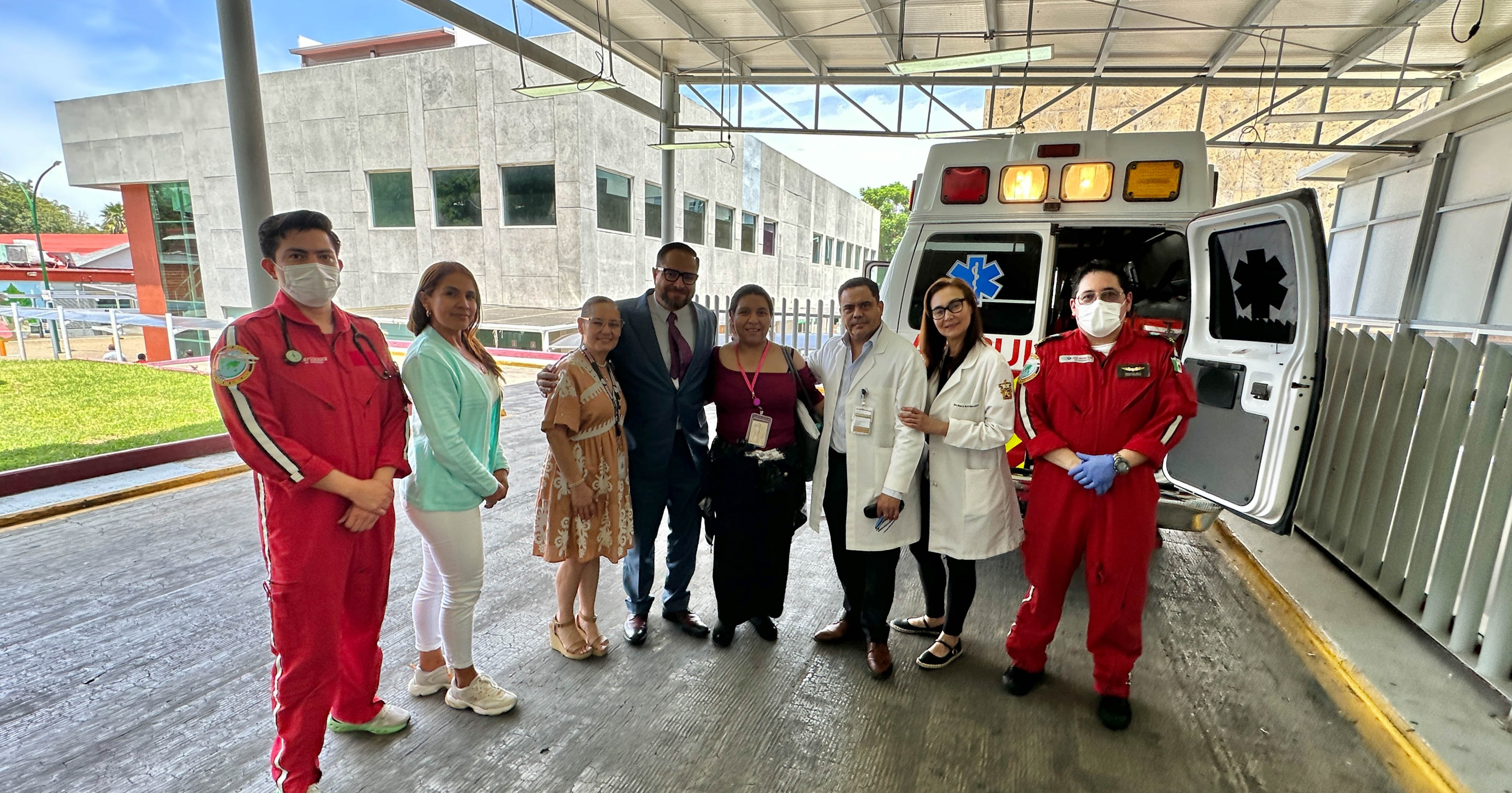 IMSS coordina traslado aéreo de bebé de 50 días desde Coahuila a Jalisco para recibir cirugía especializada