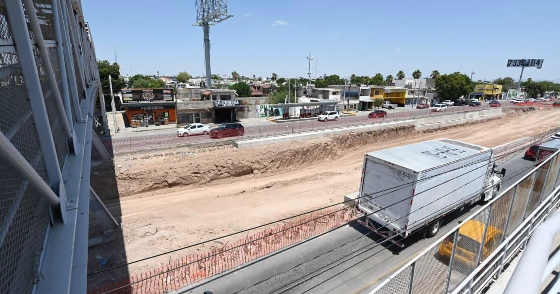 Inician cierres viales por obras del nuevo viaducto subterráneo en Torreón