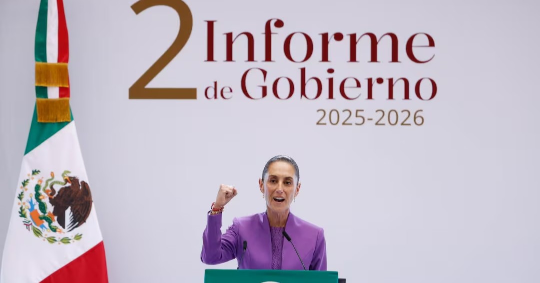 Presidenta Sheinbaum destaca avances en su Segundo Informe de Gobierno