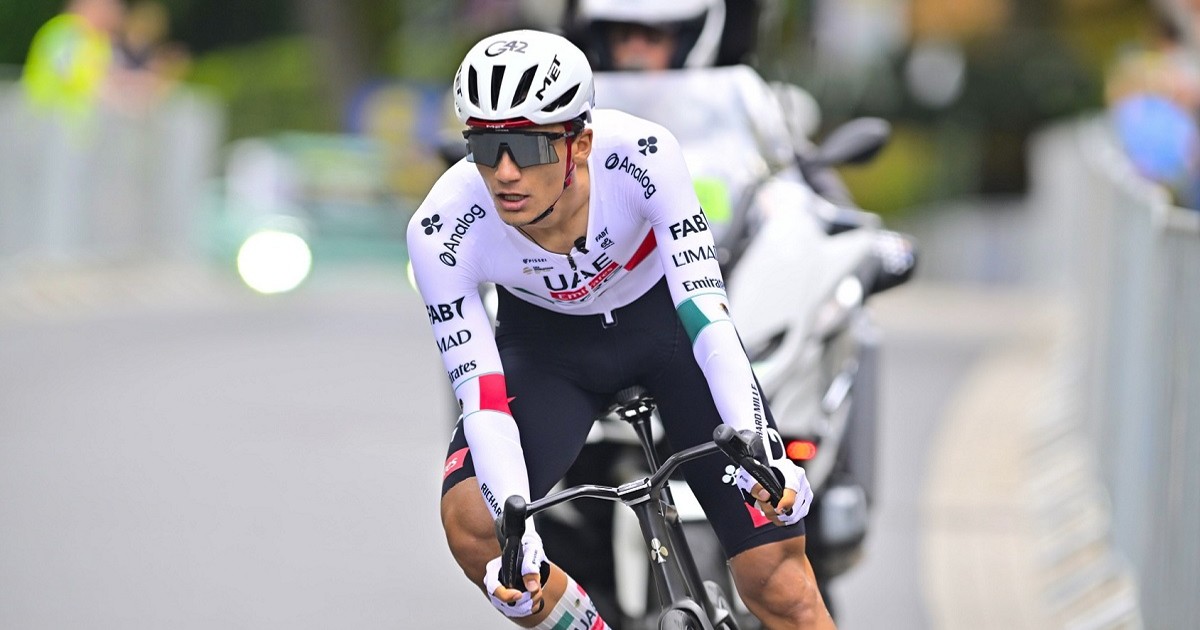 Isaac del Toro será el líder de México en el Mundial de Ciclismo 2026