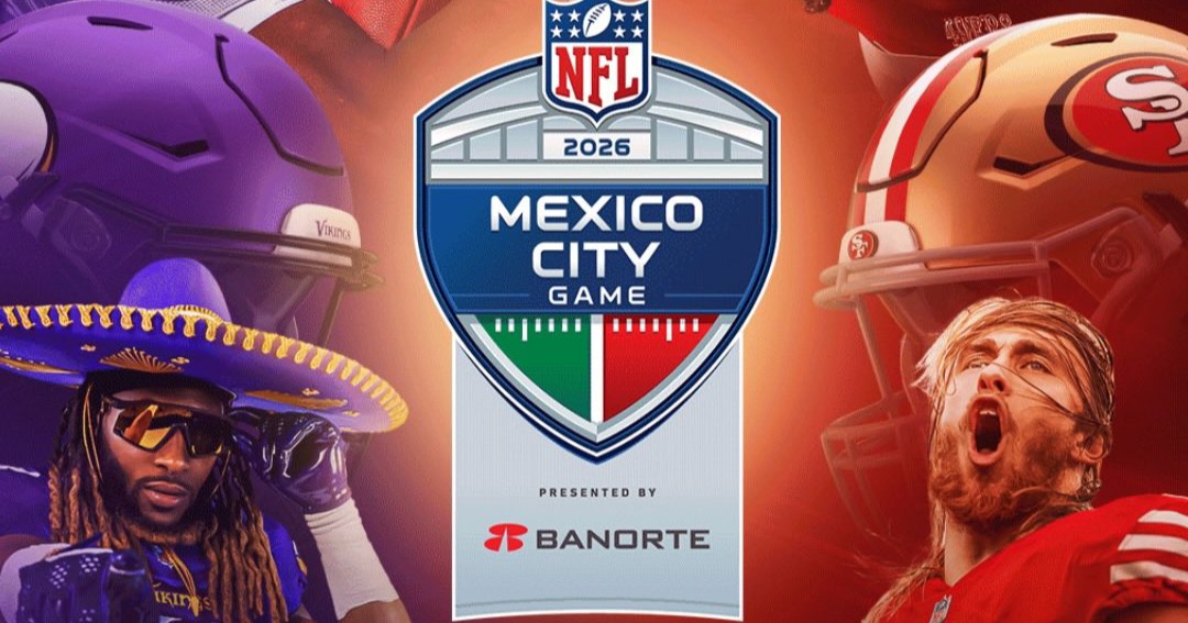 ¡Oficial!; anuncian la fecha de venta de boletos para Vikings vs 49ers de NFL en Ciudad de México