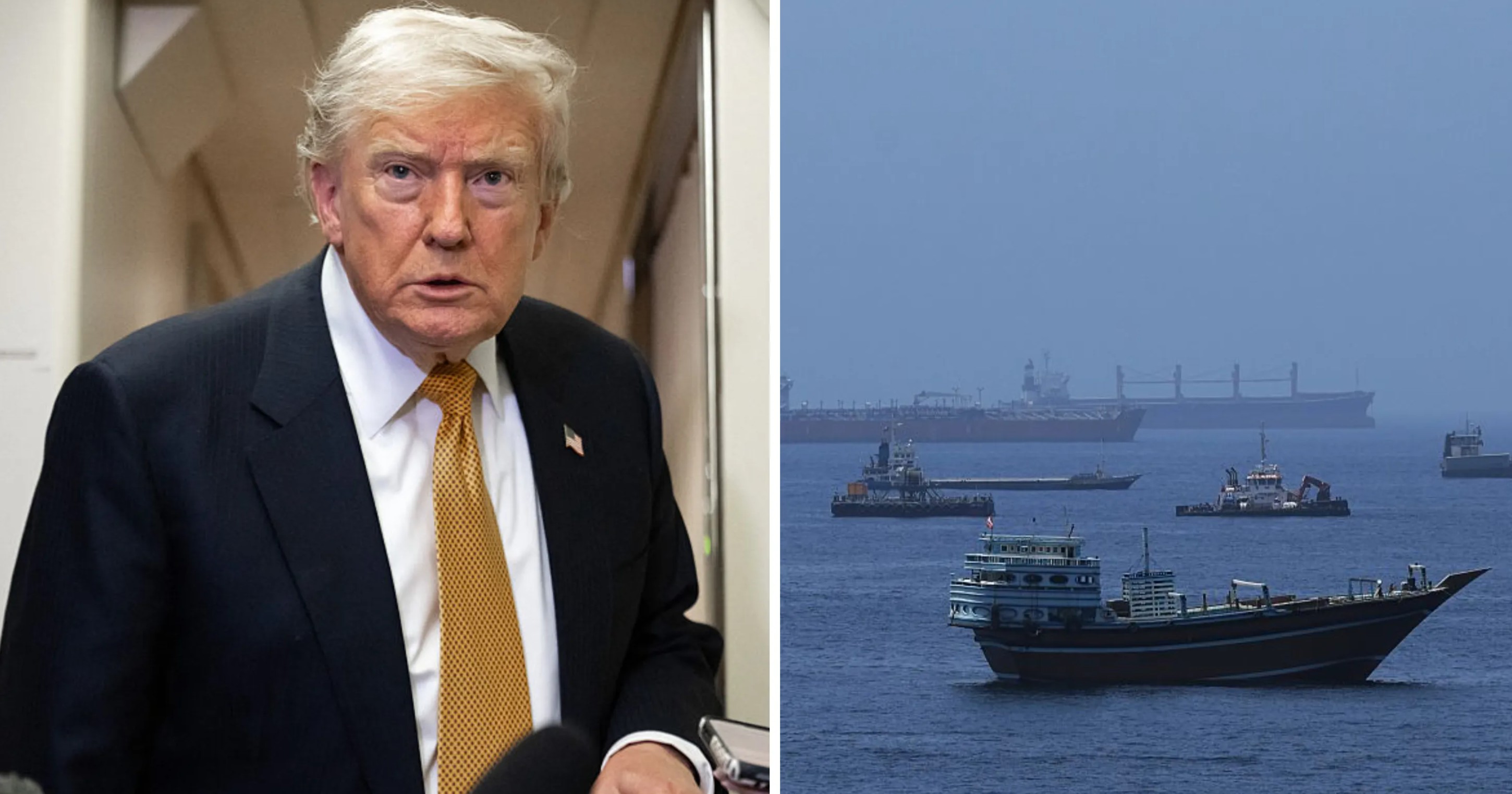Trump sugiere renombrar el Estrecho de Ormuz como “Estrecho de Trump”