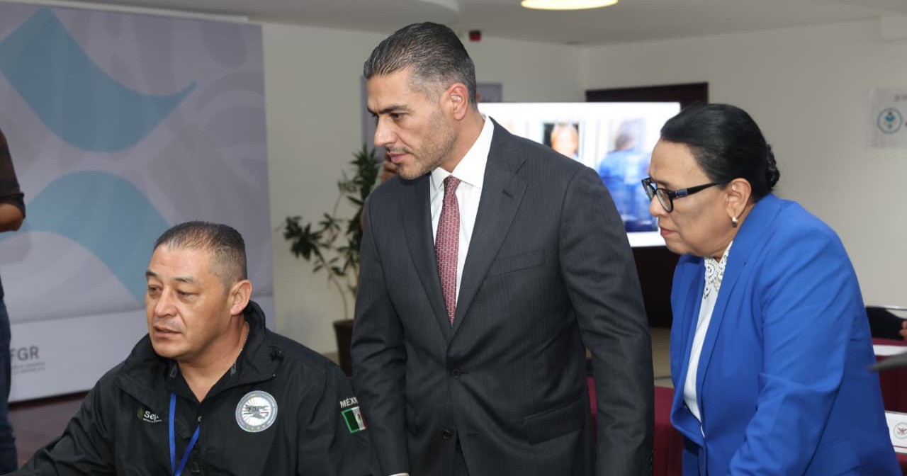 Rosa Icela Rodríguez y Omar García Harfuch supervisan Puesto de Mando de la Alerta Nacional de Búsqueda Inmediata