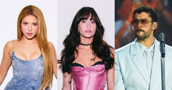Shakira, Bad Bunny, Karol G y Aitana triunfan en los Premios Juventud 2026