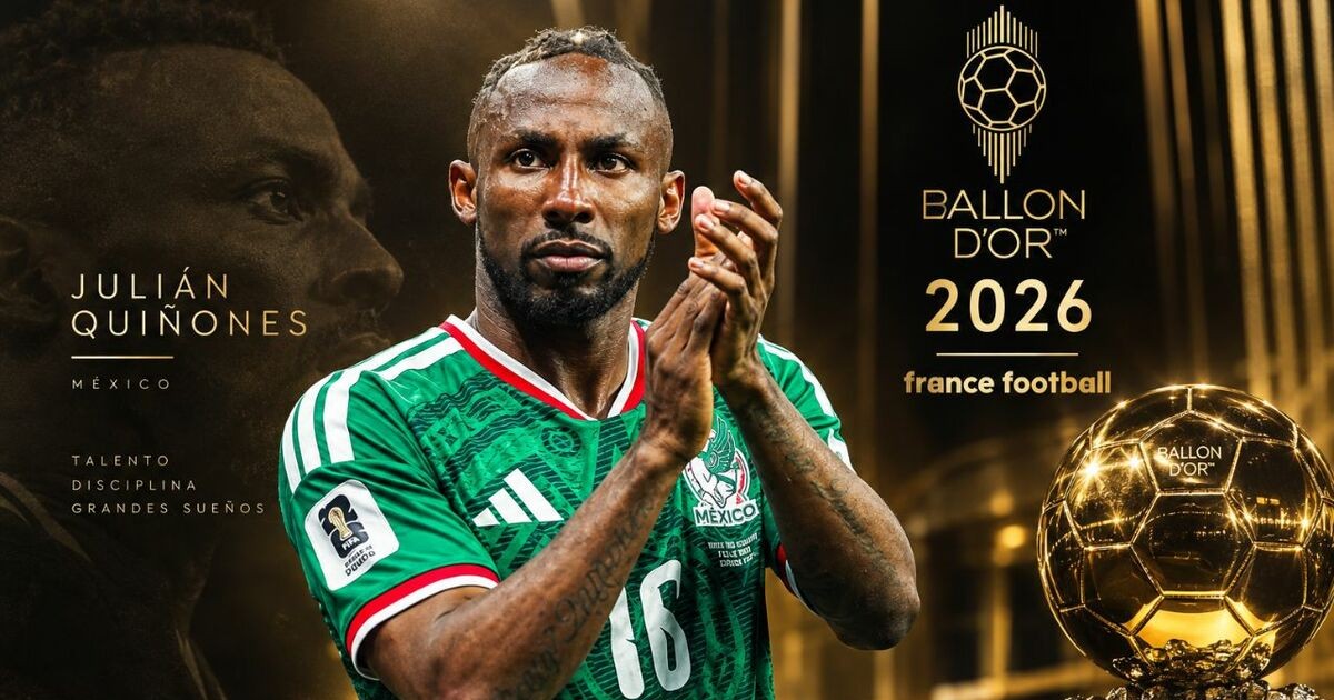 ¡Pantera de Oro! Julián Quiñones es nominado al Balón de Oro tras un año histórico 