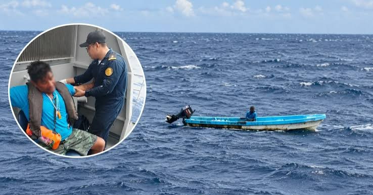 Marina confirma rescate de pescador tras ocho días varado en alta mar