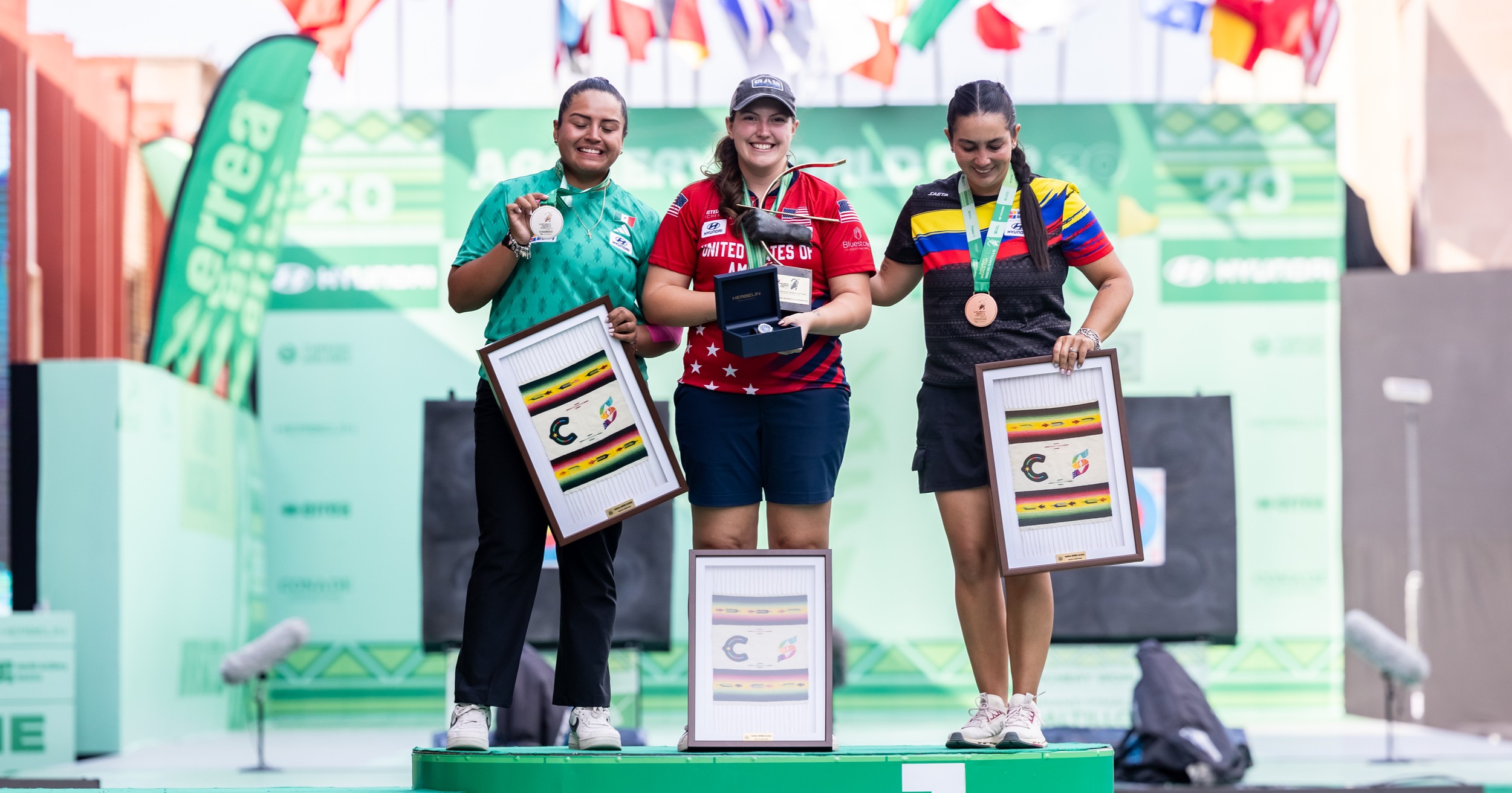 México brilla en Saltillo con plata y bronce en la Final de la Copa del Mundo de Tiro con Arco