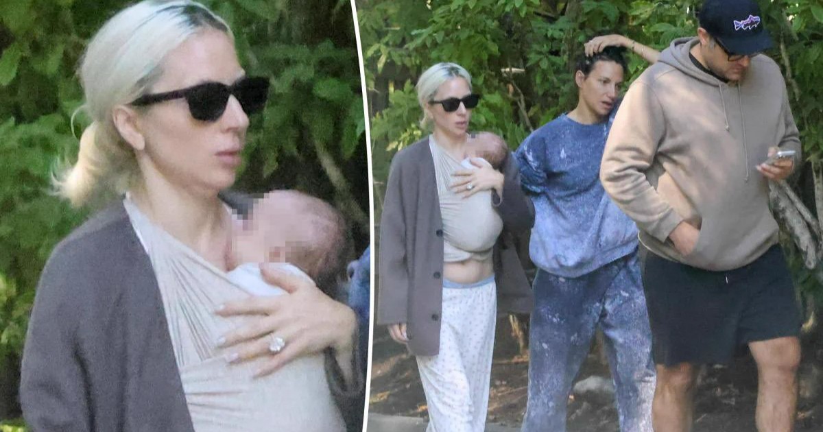 ¿Ya es mamá? Aparecen primeras imágenes de Lady Gaga con un bebé