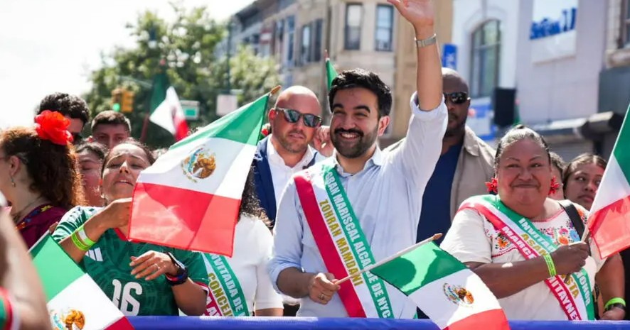 Zohran Mamdani celebra la Independencia de México