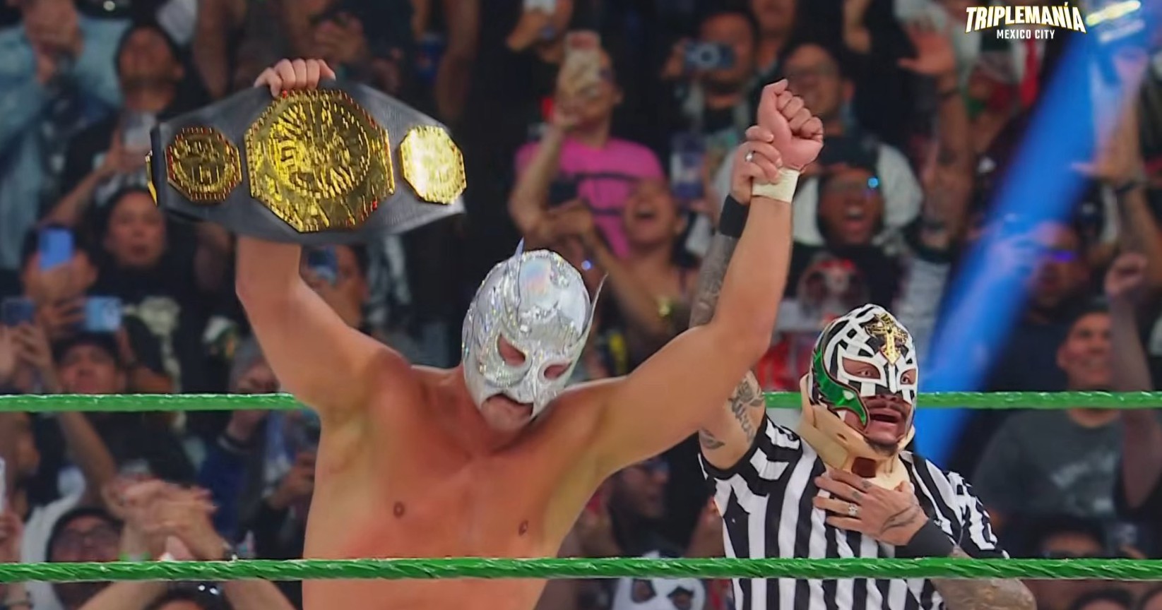 Noche histórica en Triplemanía 34: El Grande Americano se corona Megacampeón AAA