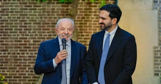 Lula se reúne con el alcalde de Nueva York en vísperas de la Asamblea General de la ONU