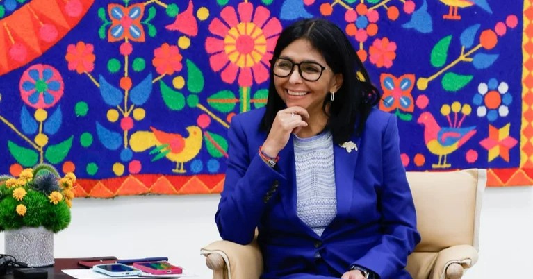 Delcy Rodríguez sostiene reuniones multilaterales durante visita a Nueva York