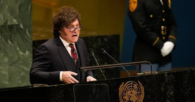 Javier Milei critica a la ONU por Malvinas 