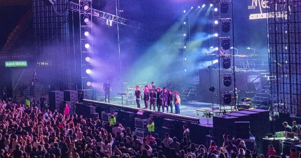 Moenia celebra 30 años con concierto de dos horas en el Palacio de los Deportes