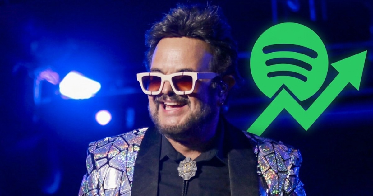 Aleks Syntek vive inesperado boom en Spotify tras polémicas