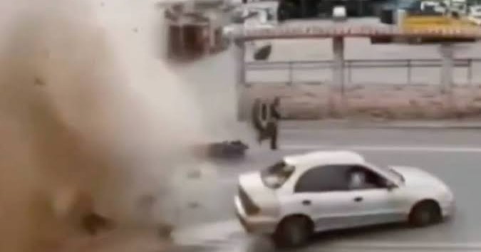 Explosión de tubería en Venezuela deja dos heridos y daños en siete inmuebles