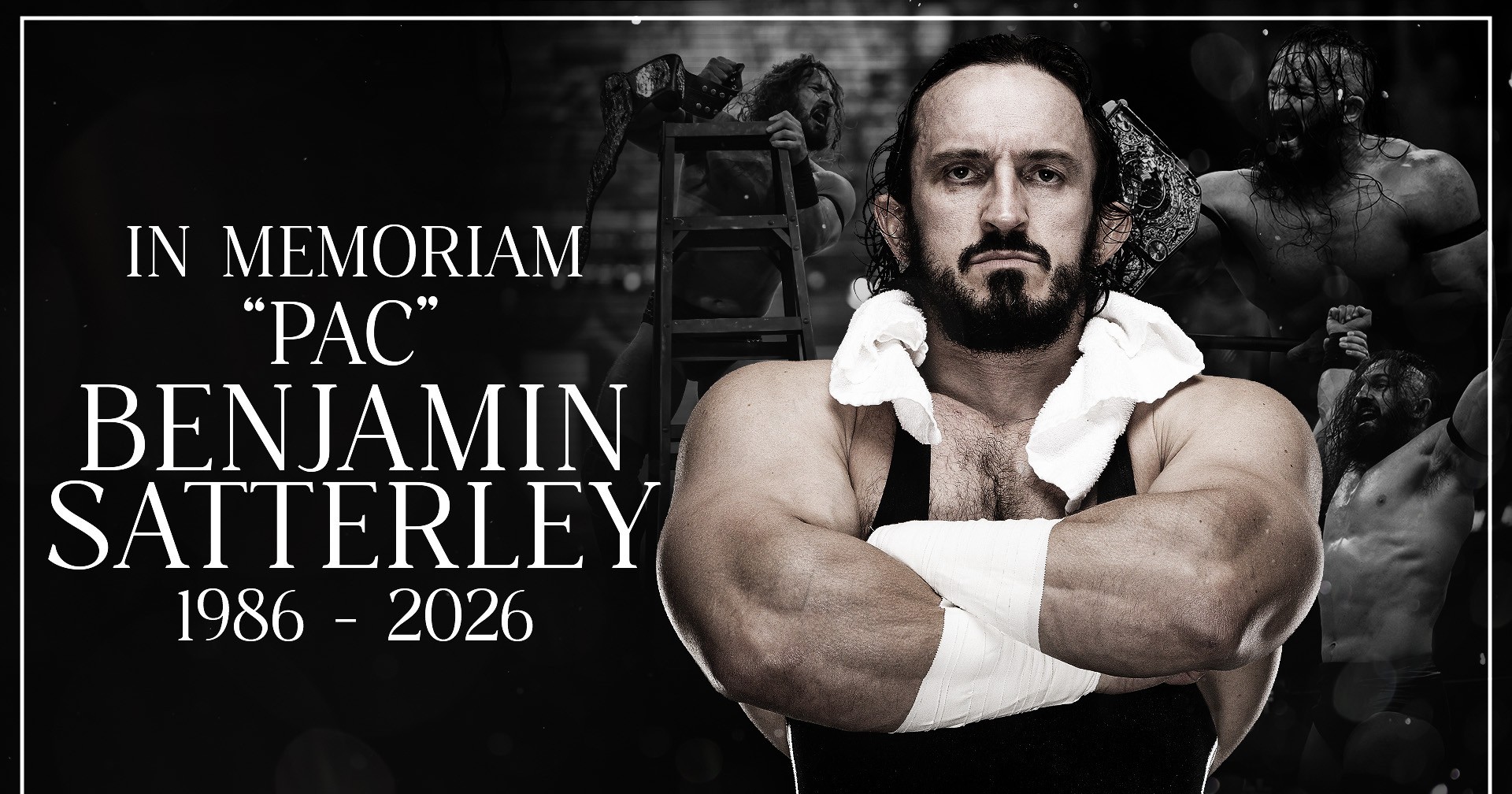 Luto en el wrestling: fallece el luchador Benjamin Satterley, conocido como PAC