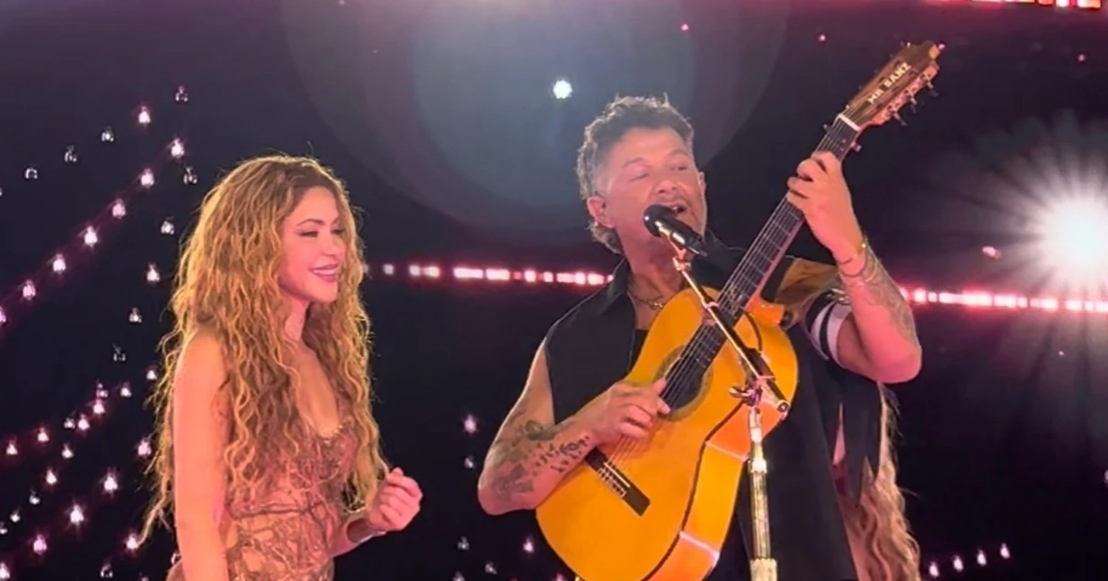 Shakira y Alejandro Sanz reviven 'La Tortura' durante concierto en Madrid