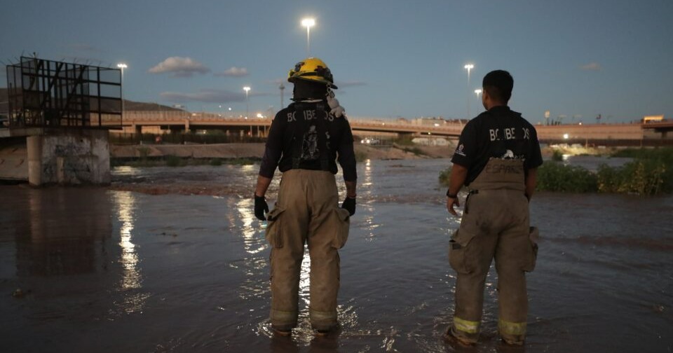 Inician operativos de emergencia ante desbordamiento del río Bravo