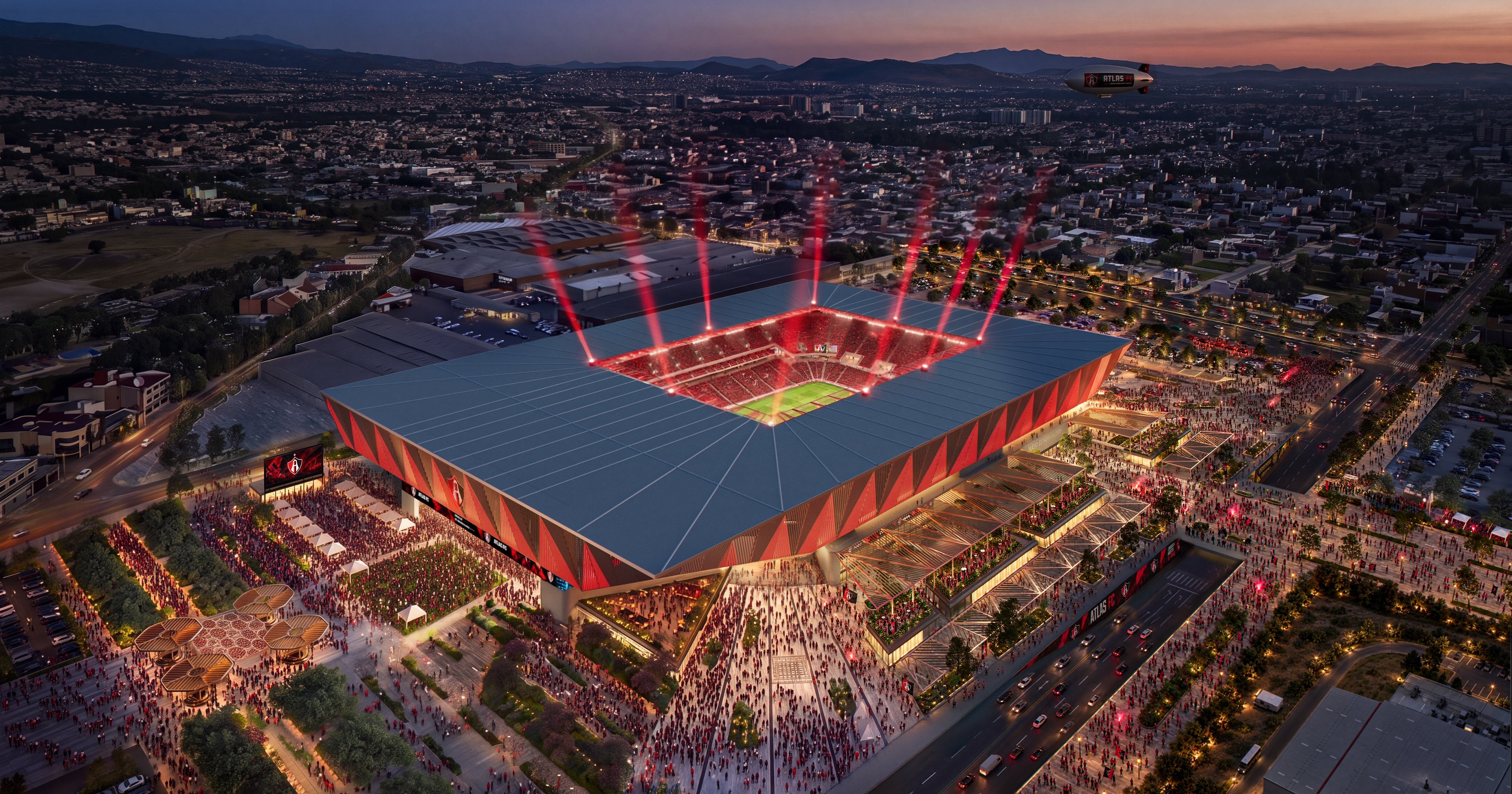 ¡Inversión millonaria! Atlas presenta su nuevo estadio a estrenarse en 2030