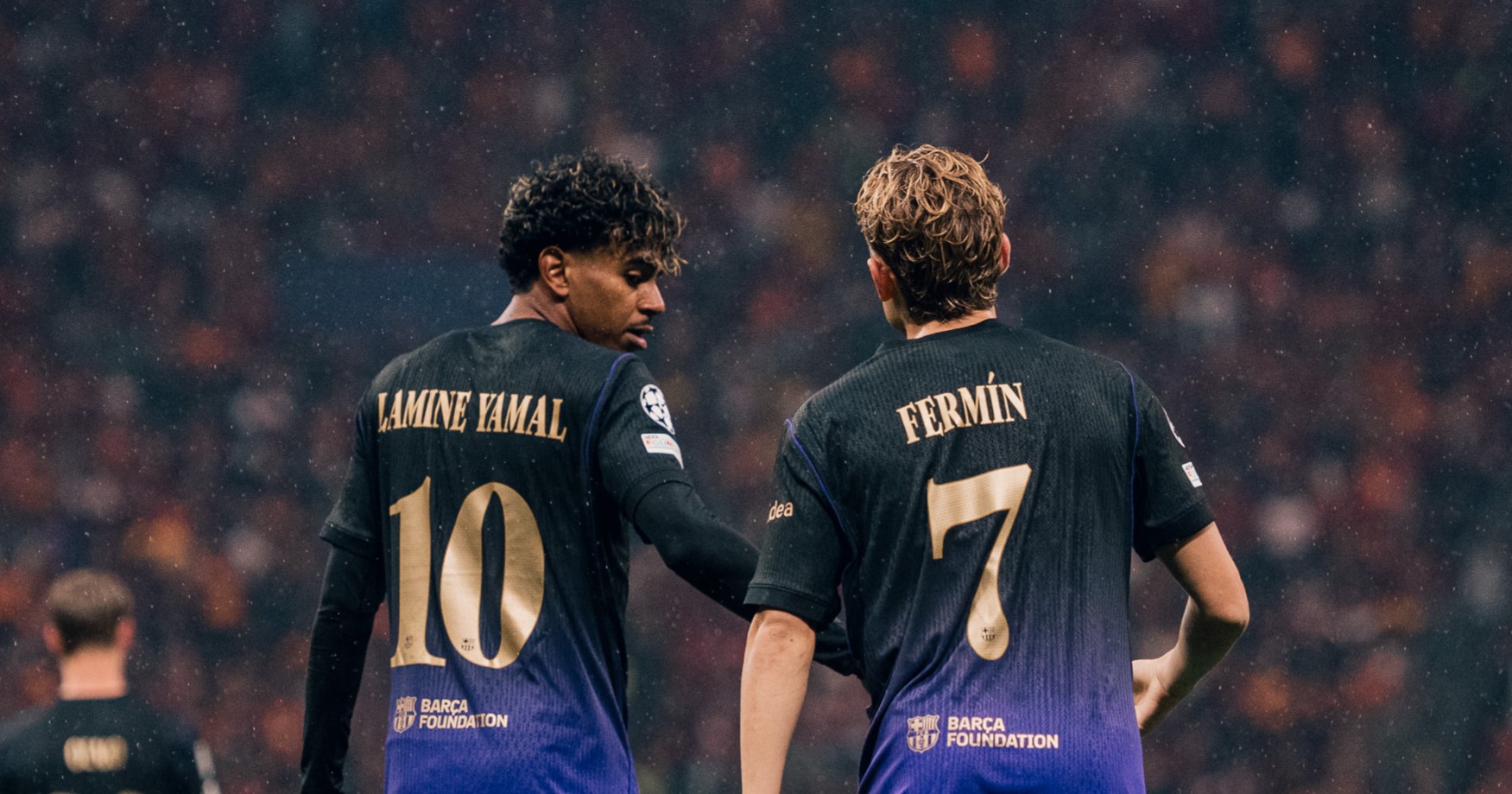 ¡Lamine Yamal brilla! el FC Barcelona remonta y golea al Galatasaray en la Champions League
