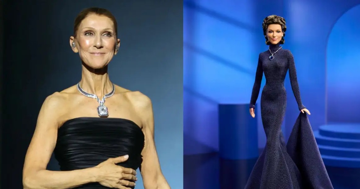 Mattel lanza Barbie de Céline Dion inspirada en su icónico look de Titanic