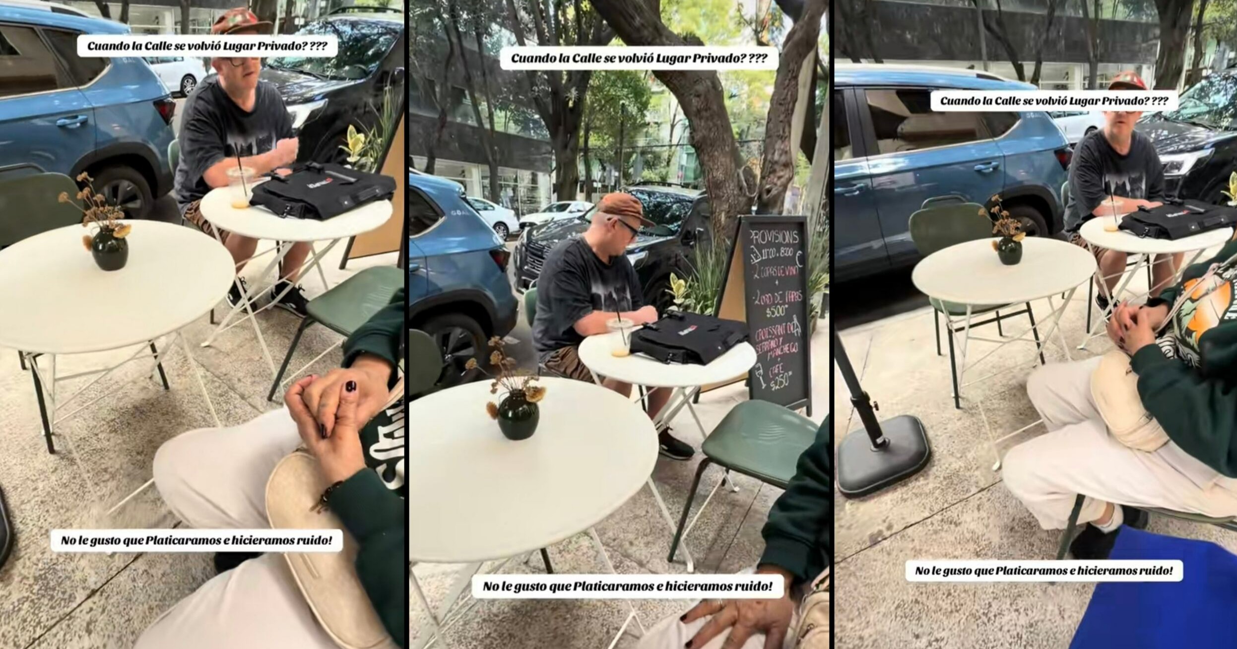 VIDEO: Extranjero intenta silenciar a mexicanas por reírse en cafetería en CDMX