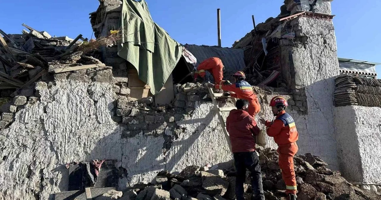 Terremoto de magnitud 7 en China deja 16 muertos