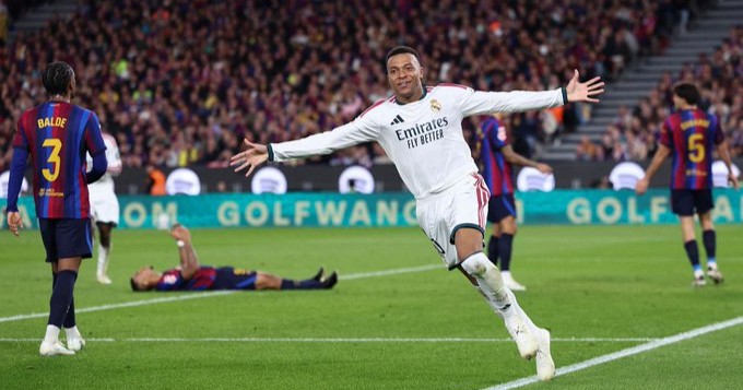 ¡Doblete de Mbappé! Real Madrid le quita el invicto al Barcelona en el Camp Nou