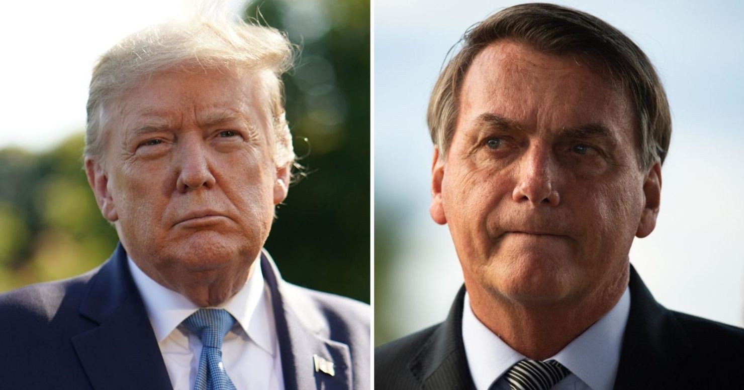 Asegura Trump que no se va a involucrar tras proclamación de Flávio Bolsonaro
