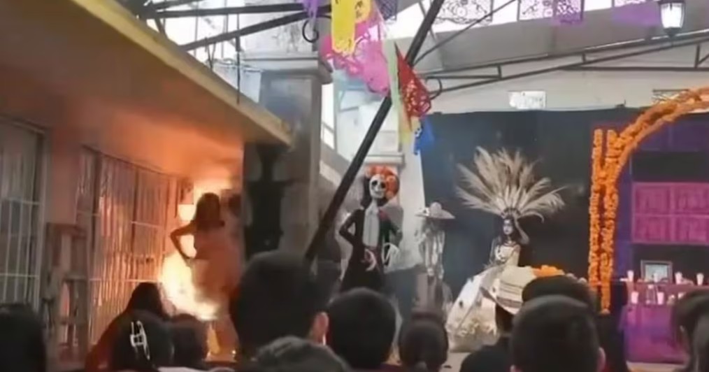 Menor sufre quemaduras graves durante celebración del Día de Muertos en Hidalgo