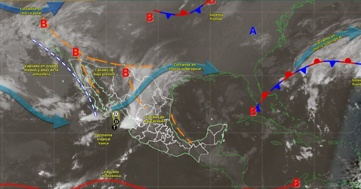 Pronostican lluvias fuertes, tormentas eléctricas y bancos de niebla en Coahuila