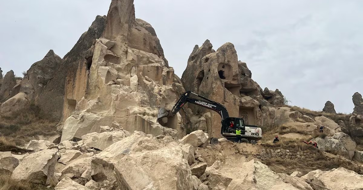 Tragedia en Turquía: Derrumbe de la 'Chimenea de Hadas' deja tres personas sin vida