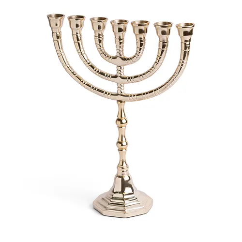 מנורה גימור ניקל 28 ס"מ