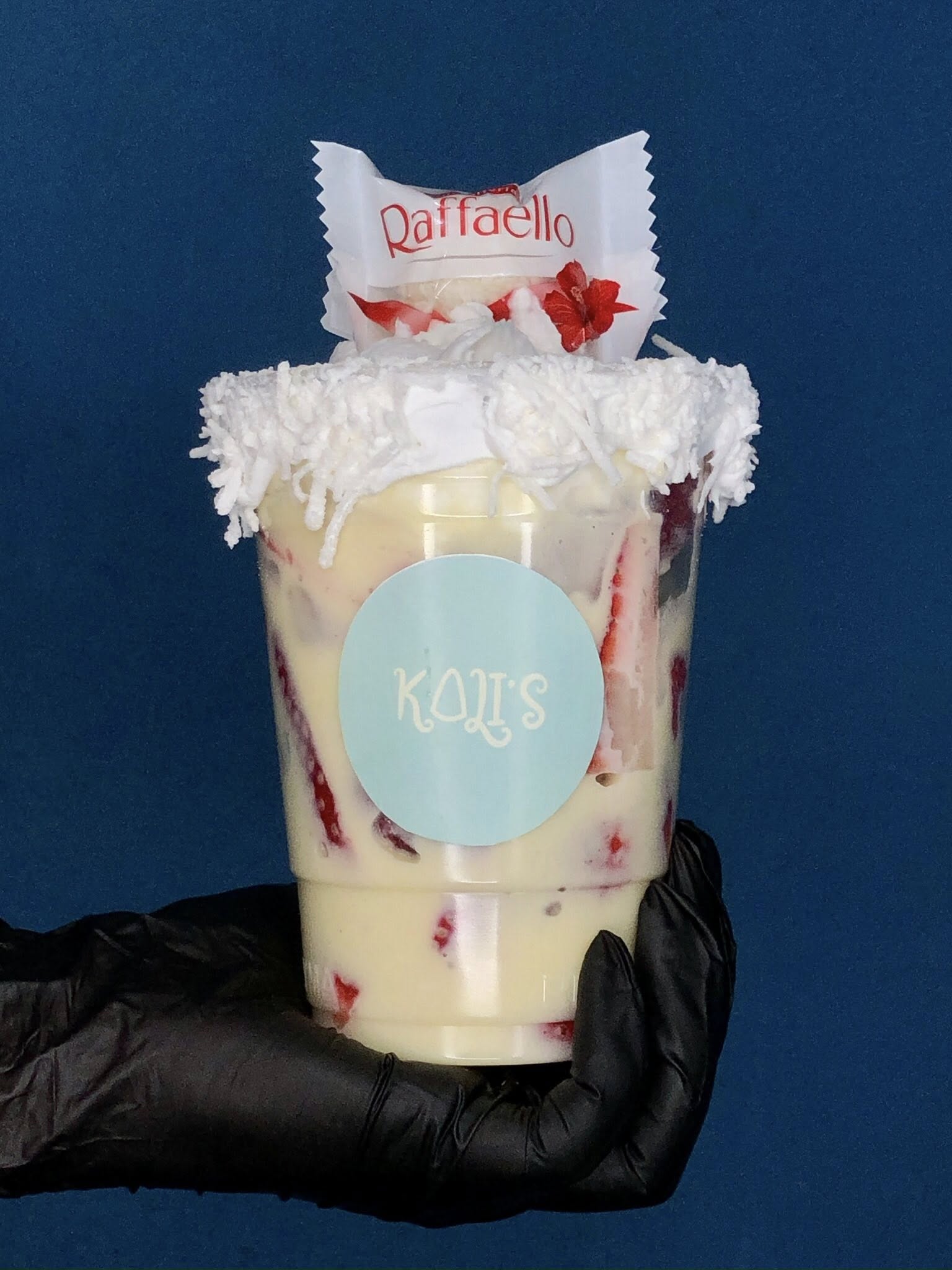 Fresas con Crema Rafaello