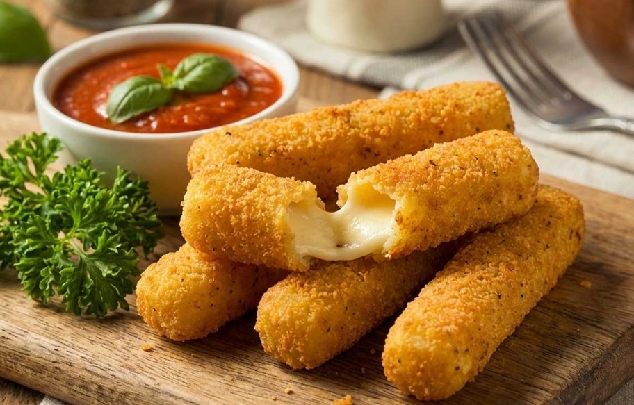 Dedos de mozarella