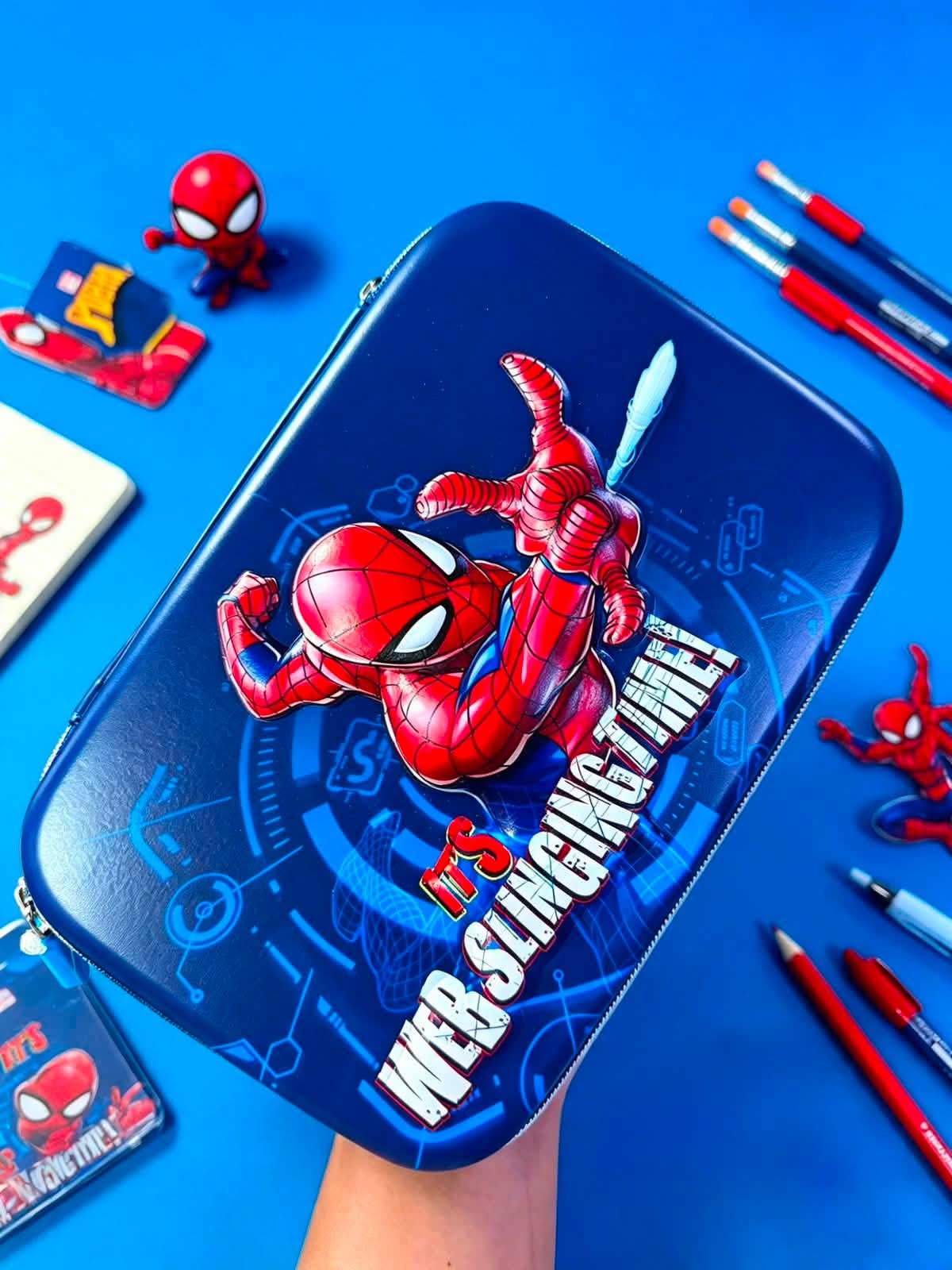 Lapicera 3d hombre araña