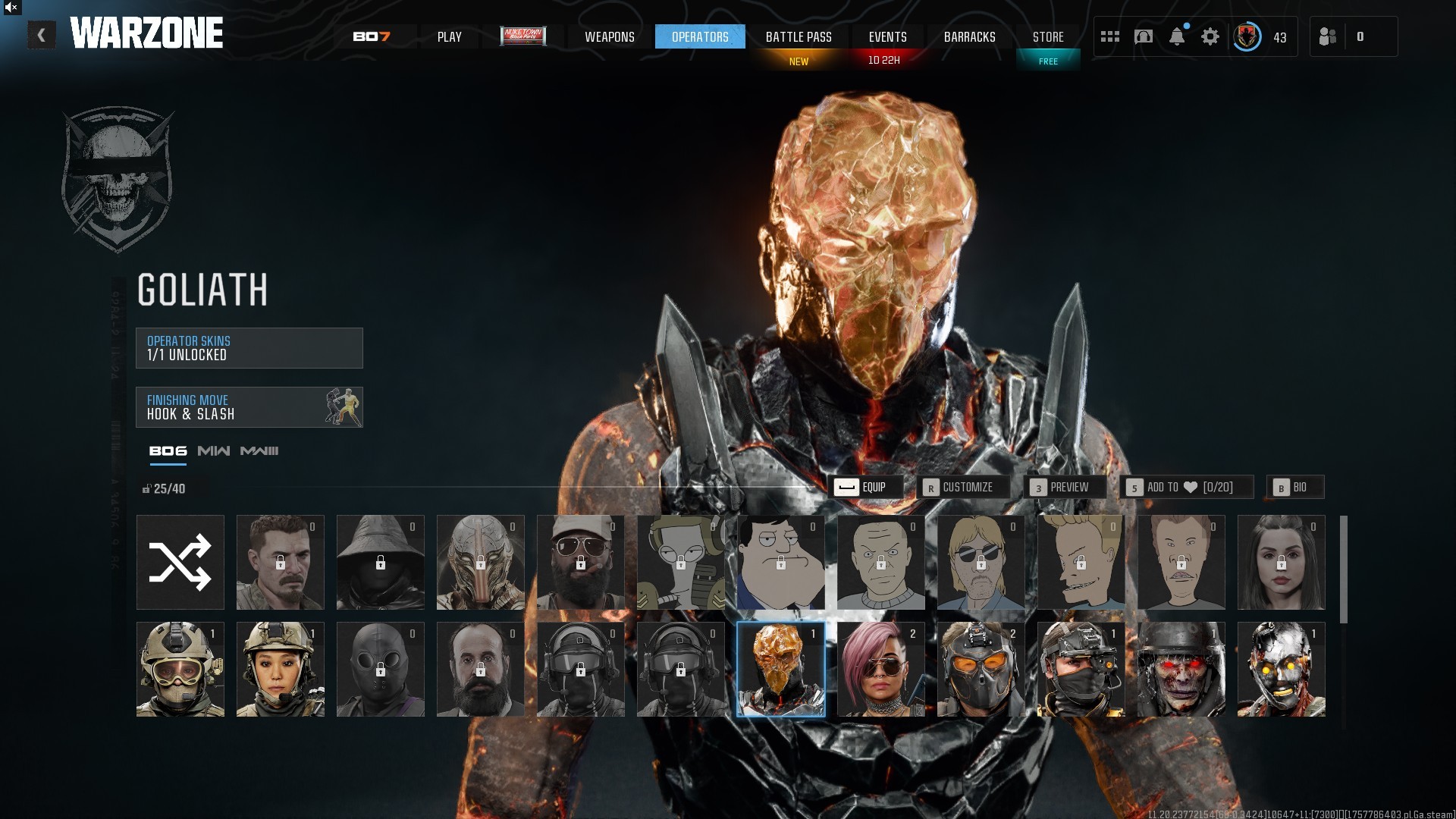 Prestige 3 Blackcell S1 | x5 Guns Leveled | x1 Mystic Gold