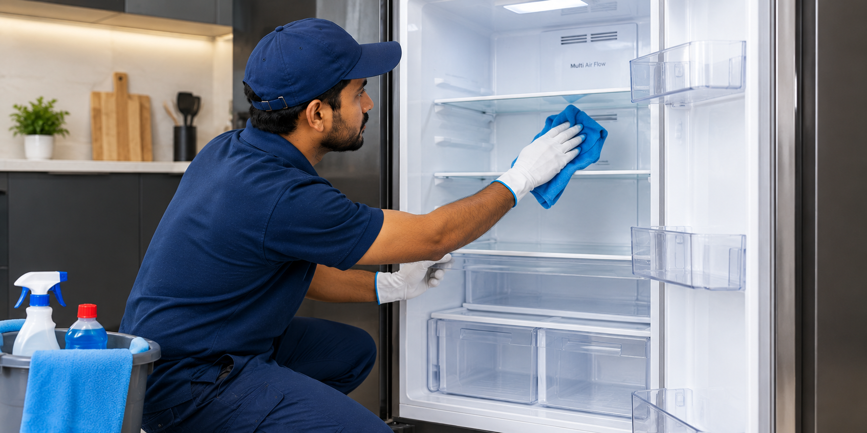 Fridge cleaning