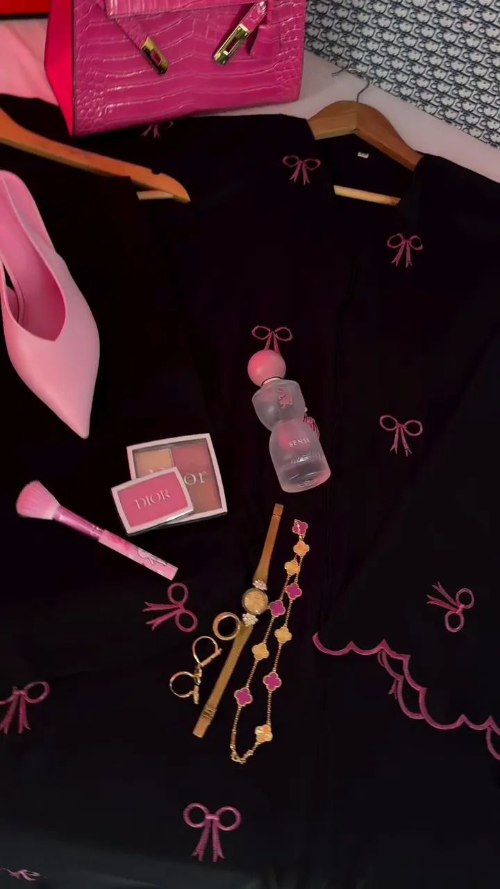 Bow Abaya (Coquette Abaya).