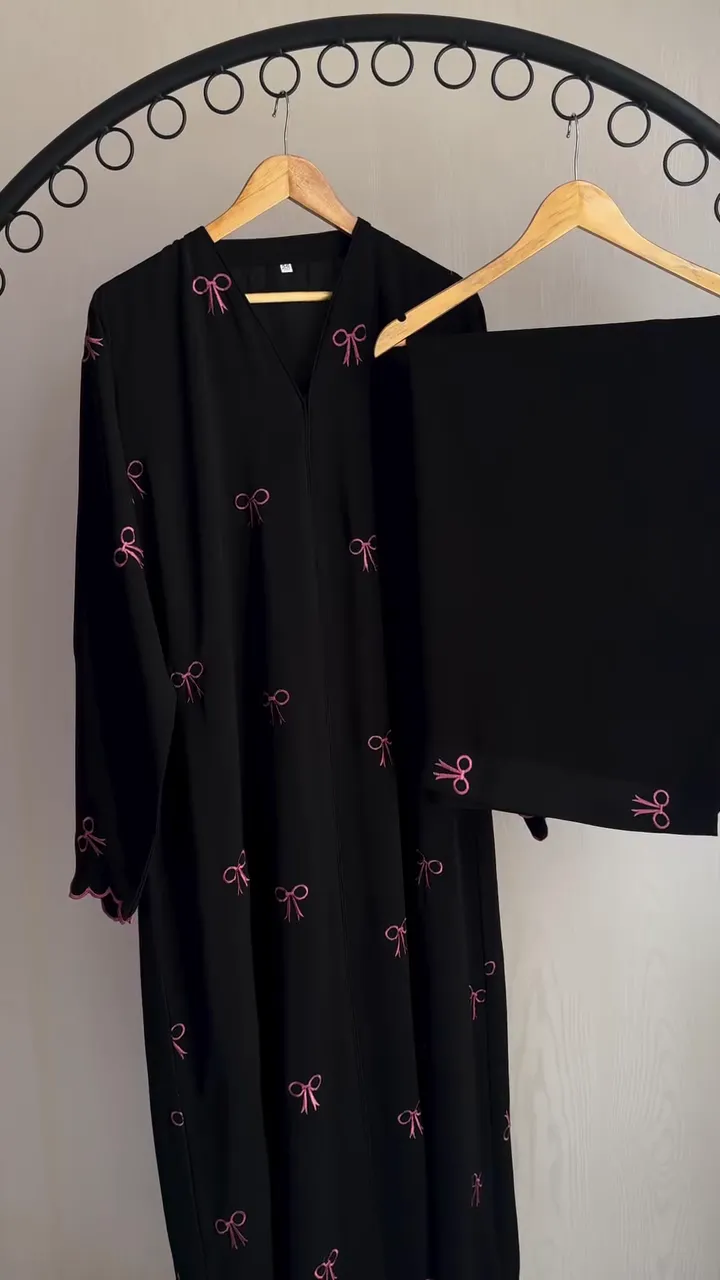 Bow Abaya (Coquette Abaya).