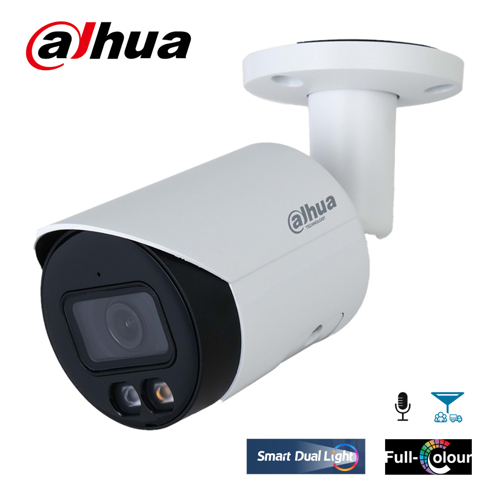 Dahua IPC-HFW1249S-S-IL 2MP Sesli IP Bullet Kamera