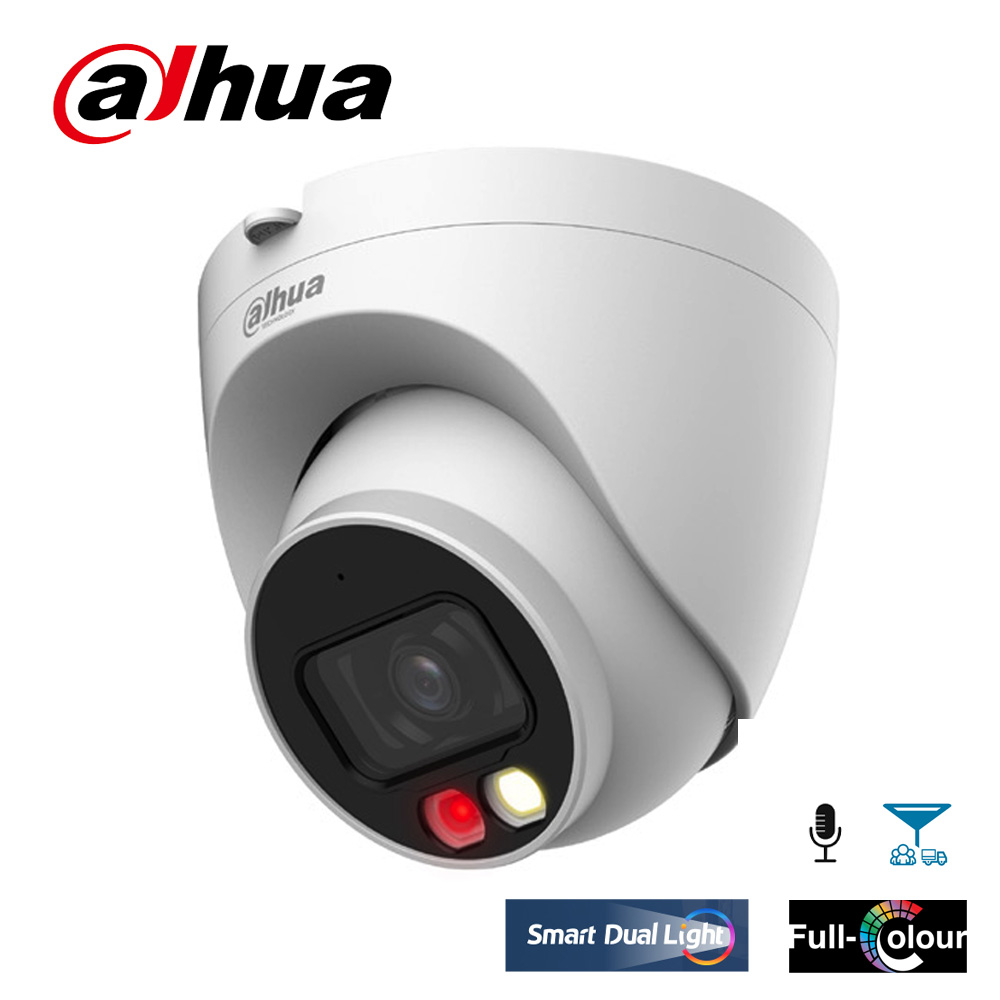 Dahua IPC-HDW1249T-S-IL 2MP Sesli IP Dome Kamera