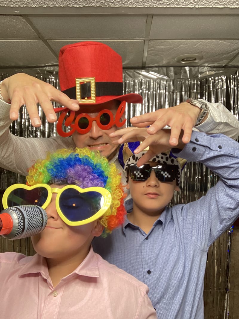 LightCharming premium photobooth setup