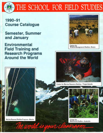 SFS 1990-91 Catalog Cover